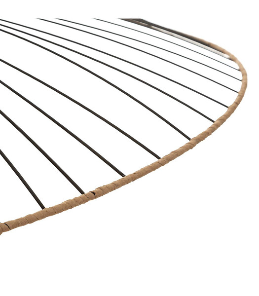 ATMOSPHERA - Luminaire Grande Suspension en Métal Noir D 69,5 cm - large