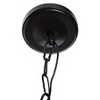 ATMOSPHERA - Luminaire Suspension Dôme en Métal Noir D 30 cm - vignette