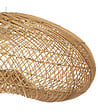 ATMOSPHERA - Luminaire Suspension en Rotin naturel L 68 cm - vignette