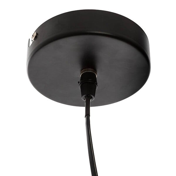 ATMOSPHERA - Luminaire Suspension en Métal Noir D 32 cm - large