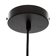 ATMOSPHERA - Luminaire Suspension en Métal filaire Noir D 34 cm - vignette