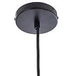 ATMOSPHERA - Luminaire Suspension en Métal aspect vieilli et Bois de Manguier D 57 cm - vignette