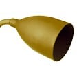 ATMOSPHERA - Lampe Pince en silicone et métal Ocre - vignette