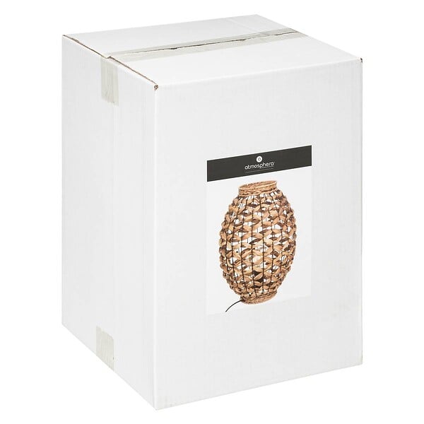 ATMOSPHERA - Lampe à poser en Jacinthe naturel H 40 cm - large