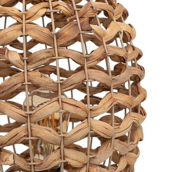 ATMOSPHERA - Lampe à poser en Jacinthe naturel H 40 cm - large