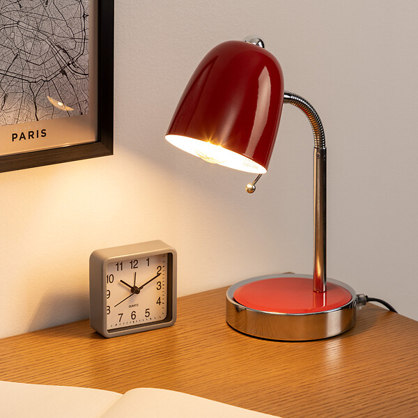 ATMOSPHERA - Lampe de bureau en métal H 35.5 cm - large