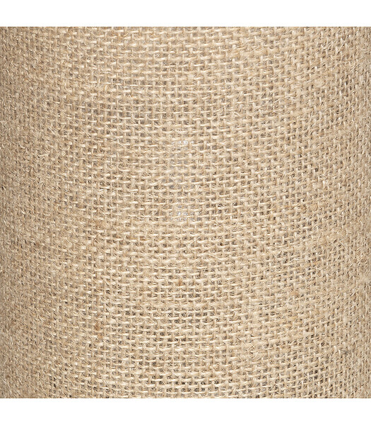ATMOSPHERA - Lampe à poser en Bois et Lin H 27 cm - large