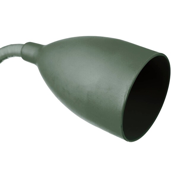 ATMOSPHERA - Lampe Pince en silicone et métal Vert jade - large