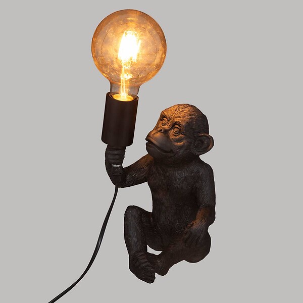 ATMOSPHERA - Lampe à poser Singe en Résine H 24,5 cm - large