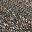 OVIALA - Tapis rectangulaire en polypropylène 120x160 cm noir - Urda - vignette