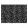 OVIALA - Tapis d'extérieur en polypropylène 120 x 170 cm noir - Folia - vignette
