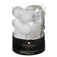 ATMOSPHERA - Guirlande décorative à piles 16 LED Boules en Coton Blanc D 3,5 x L 255 cm - vignette