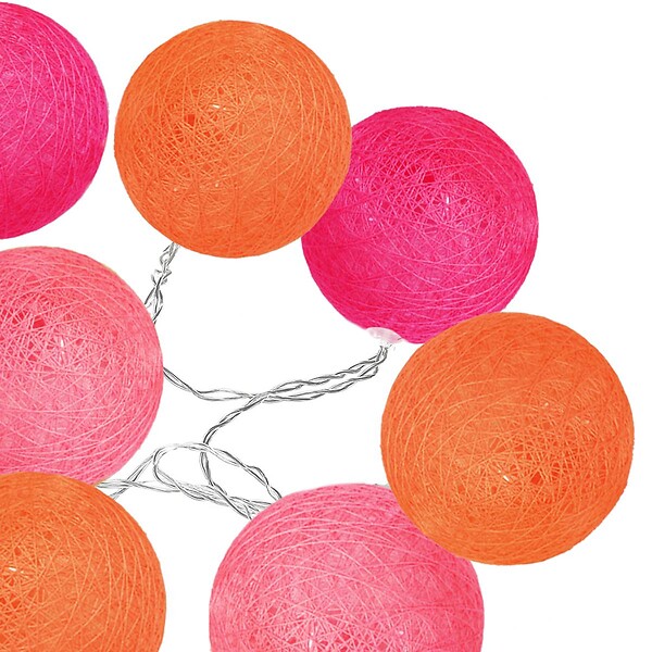 ATMOSPHERA - Guirlande Lumineuse Solaire 10 Boules LED sur 3.35 mètres - large