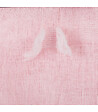 ATMOSPHERA - Voilage à œillets Rose motif petits pompons 140 x 240 cm - vignette