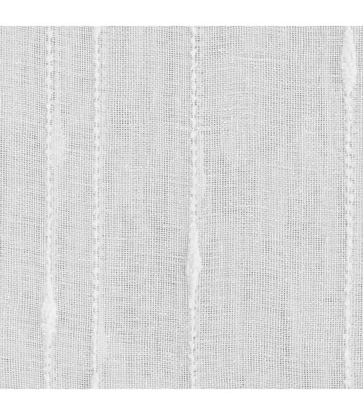ATMOSPHERA - Voilage à œillets Blanc avec relief 140 x 240 cm - large