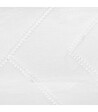 ATMOSPHERA - Voilage à œillets Blanc motif en relief brodé 140 x 240 cm - vignette