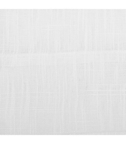 ATMOSPHERA - Voilage à œillets Blanc aspect satiné 140 x 240 cm - large