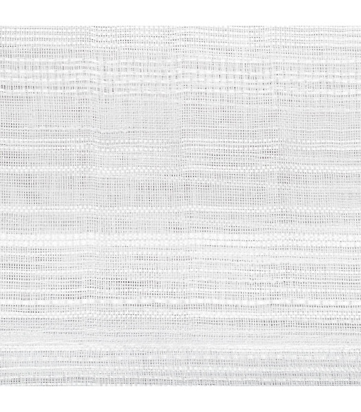 ATMOSPHERA - Voilage à œillets Blanc tissage à rayures 140 x 240 cm - large