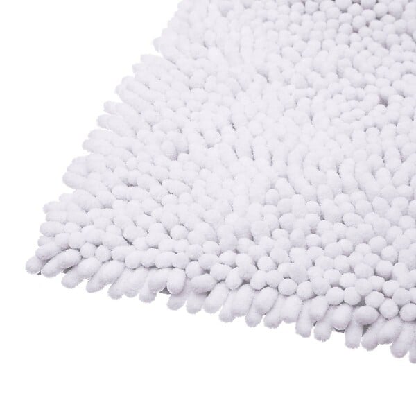 5 FIVE SIMPLY SMART - Tapis de Salle de bain Blanc chenille maxi confort 50 x 80 cm - large