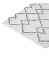 5 FIVE SIMPLY SMART - Tapis de salle de Bain en Coton déco Ethnique Gris 50 x 75 cm - vignette