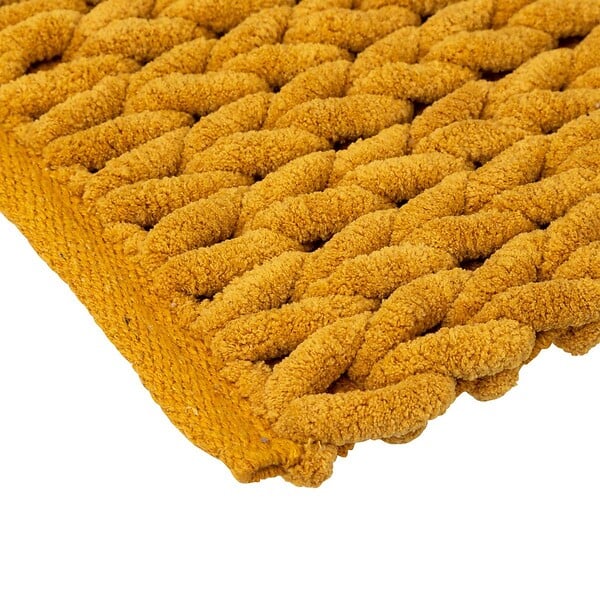 5 FIVE SIMPLY SMART - Tapis de Salle de Bain épais Jaune moutarde 50 x 75 cm - large