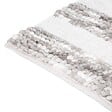 5 FIVE SIMPLY SMART - Tapis de salle de Bain épais rayé Gris 50 x 75 cm - vignette