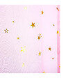 ATMOSPHERA - Rideau Voilage motifs Étoiles Or 140 x 250 cm déco enfant - vignette