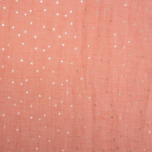 ATMOSPHERA - Rideau Voilage Berlingot Terracotta 140 x 250 cm - large