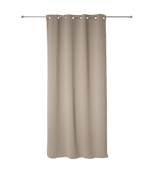 ATMOSPHERA - Lot de 2 Rideaux Occultants Beige Lin 135 x 240 cm - large