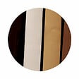 CONFORTEX - Rideau de porte lanières plastique Marron/beige - vignette