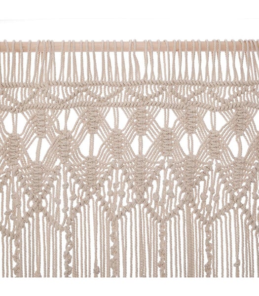 ATMOSPHERA - Rideau fil macramé été indien 90 x 200 cm - large