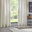 ATMOSPHERA - Rideau à œillets texturé Aska Beige Lin 140 x 260 cm - vignette
