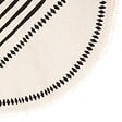 ATMOSPHERA - Tapis décoratif en Coton Imprimé D 90 cm - vignette