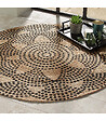 ATMOSPHERA - Tapis rond en jute déco living D 120 cm - vignette