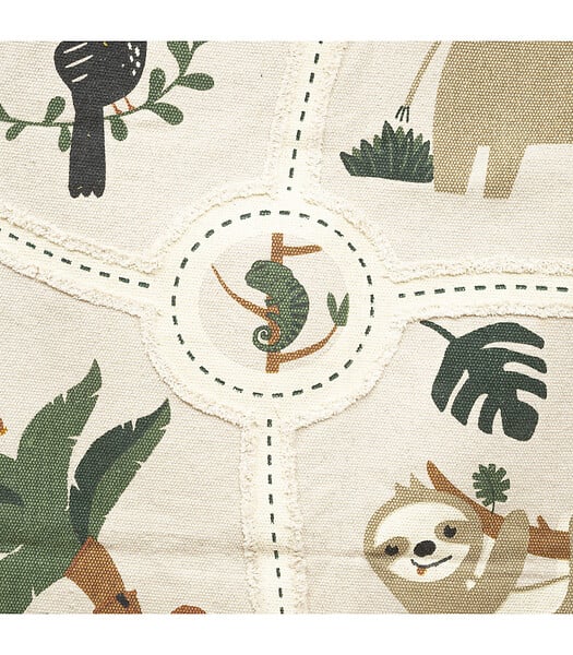 ATMOSPHERA - Tapis enfant Animaux de la Jungle 100 x 150 cm - large