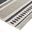 ATMOSPHERA - Tapis décoratif en Coton imprimé Gris Foncé 60 x 90 cm - vignette