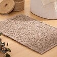 ATMOSPHERA - Tapis décoratif tissage effet bouclette 60 x 90 cm - vignette