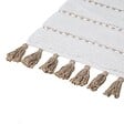 5 FIVE SIMPLY SMART - Tapis de Salle de bain Taupe en Coton avec pompons  50 x 75 cm - vignette