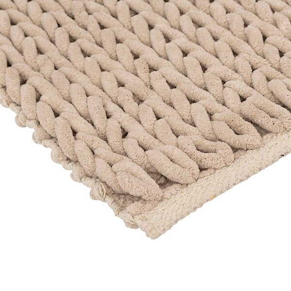 5 FIVE SIMPLY SMART - Tapis de Salle de Bain épais Beige 50 x 75 cm - large