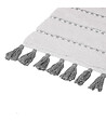 5 FIVE SIMPLY SMART - Tapis de Salle de Bain Gris en Coton avec pompons  50 x 75 cm - vignette