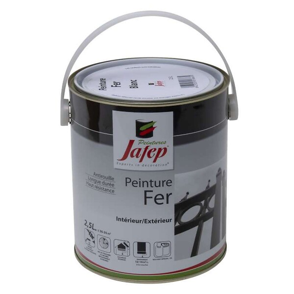 JAFEP - Peinture acrylique mat vanille Jafep  0,5L - large