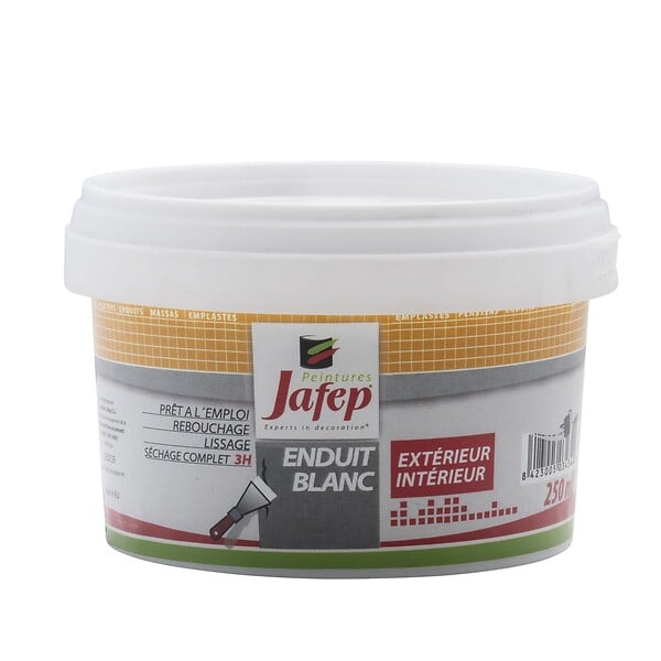 JAFEP - Enduit blanc extérieur-intérieur Jafep  250ml - large