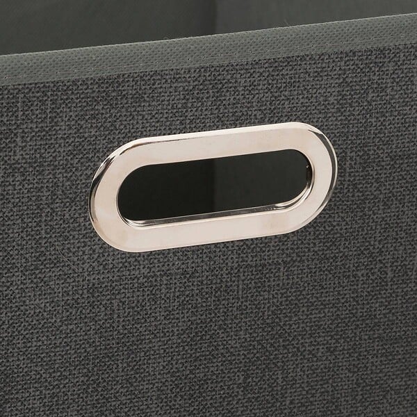 5 FIVE SIMPLY SMART - Boîte de rangement Gris Foncé chiné 31 x 31 cm - large