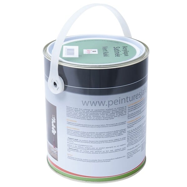 JAFEP - Peinture acrylique satinée vert kaki Jafep  2,5l - large