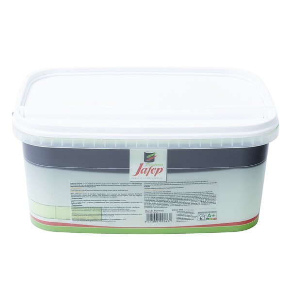 JAFEP - Peinture mur et plafond satinée citron vert  2,5L  Jafep - large