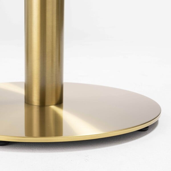 OVIALA - Pied de table en acier inoxydable or Sutton - Sutton - large
