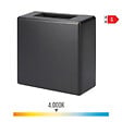 EDM - Applique murale LED 3W – Carré – 237lm – 4000K – IP54 – 2 projections - vignette