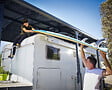 CANOPIA - Canopia Carport Camping-Car Alpine 10,7 x 3,52 m Gris - vignette