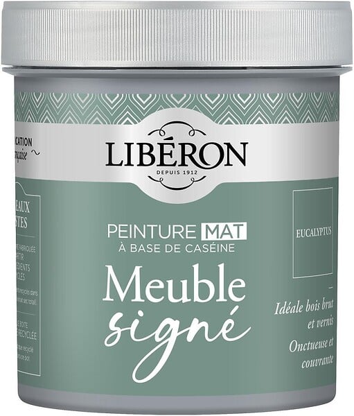 LIBERON - Peinture caséine mate Meuble Signé Eucalyptus 0,5L - large