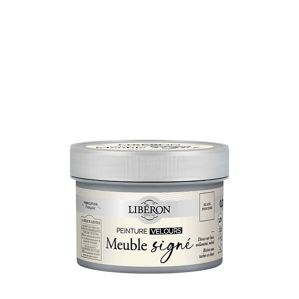 LIBERON - Peinture Velours Meuble Signé Blanc Poudré 250ml - large